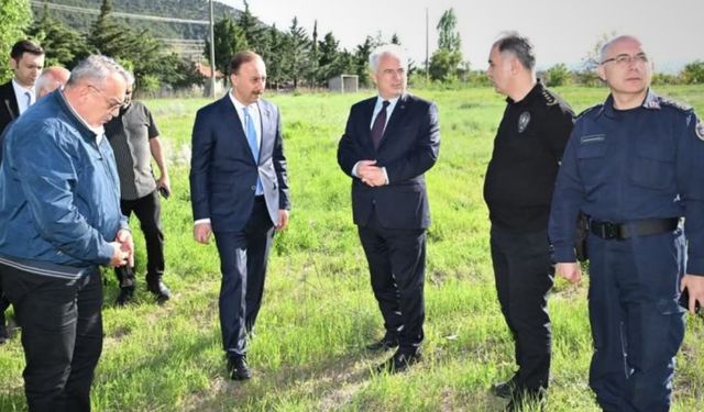 Vali Erin Gül çiftçilerle bir araya geldi
