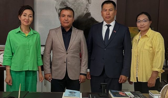 Antalya’da Kırgız medyası ile güçlü iletişim adımı
