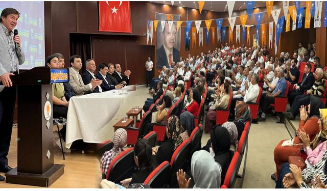 Türel Gazipaşa’da teşkilatla buluştu: “Dava arkadaşlarımızla birlikteyiz”