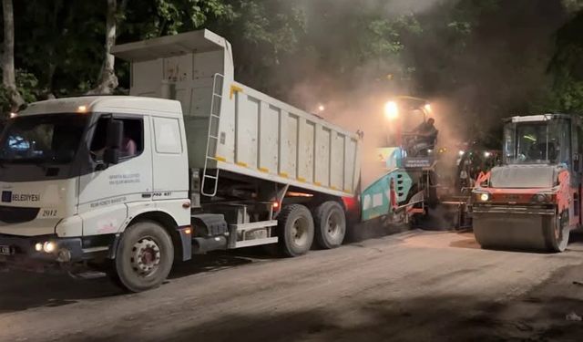 Eski Otogar–Gülkent Kavşağı arasında asfalt yenilemesi yapıldı