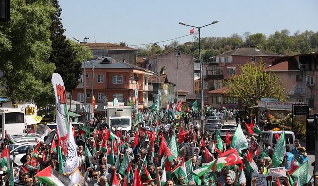 İstanbul’da on binler Gazze için ABD konsolosluğuna yürüdü
