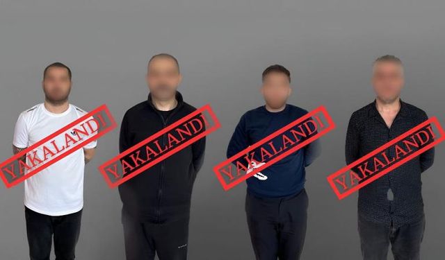 Kırmızı bültenle aranan 4 kişi Gürcistan’da yakalanarak Türkiye’ye getirildi