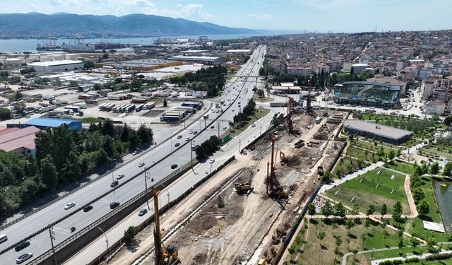 Körfezray Metro projesi hız kesmiyor