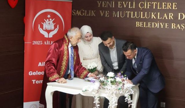 Erzurum'da Aile Yılı'na özel nikah