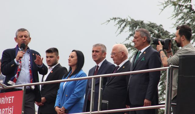 Özgür Özel, Düzce mitinginde Erdoğan’a seslendi