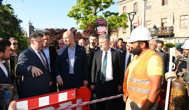 Raylı sistem projesi Trabzon'da hızla ilerliyor
