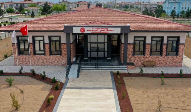 Konya Meram’a bir sağlık yatırımı daha