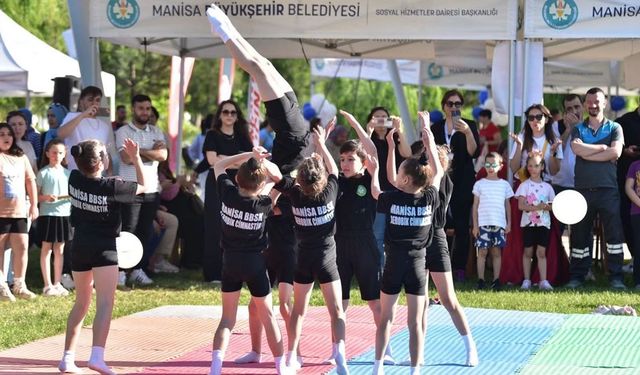 Manisa'da Kent Park’ta engelsiz coşku