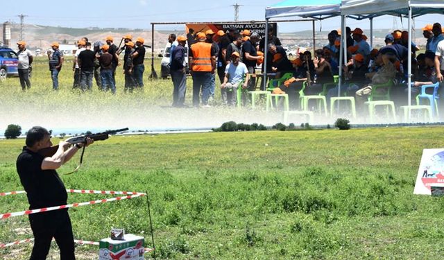 Batman’da 200 avcı yarıştı
