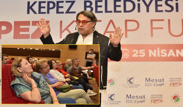 Barbaros Şansal Kepez Kitap Fuarı’nda