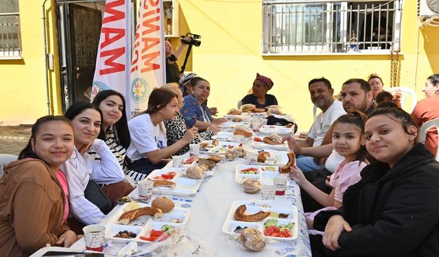 Manisa'da Hıdırellez kahvaltısı