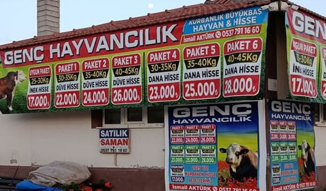 Afyonkarahisar’da Kurbanlık fiyatları belli oldu!