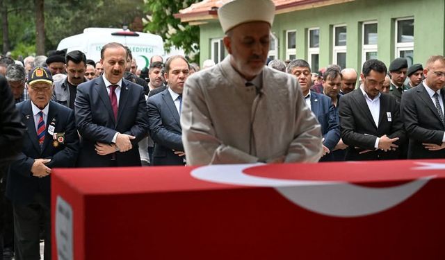 Kıbrıs Gazisi son yolculuğuna uğurlandı