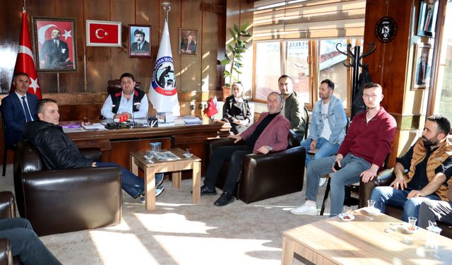 Merkez Atölyesi işçilerinden GMİS'e ziyaret