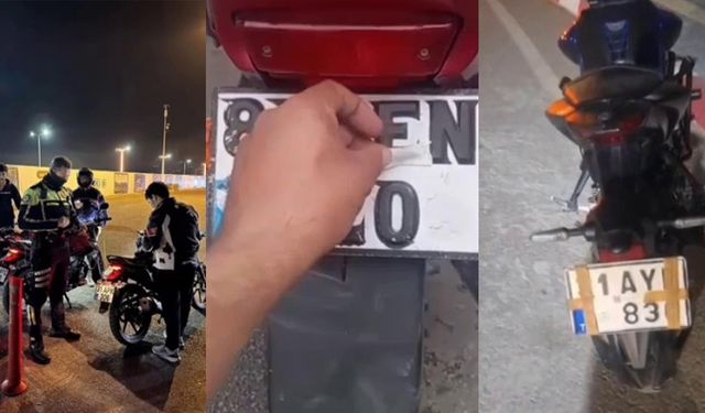 İskenderun’da trafik denetimi: Yara bandı oyunu ortaya çıktı