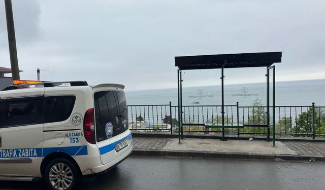 Giresun'da yeni dolmuş durakları