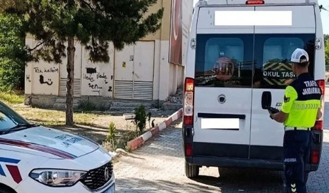 Burdur'da trafik denetiminde 388 sürücüye ceza!