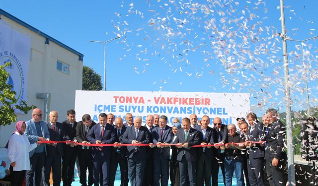Trabzon Vakfıkebir ve Tonya’da yıllardır temiz su bekleyen 30 köy suya kavuştu
