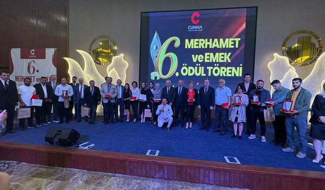 Merhamet ve Emek Ödülleri sahiplerini buldu