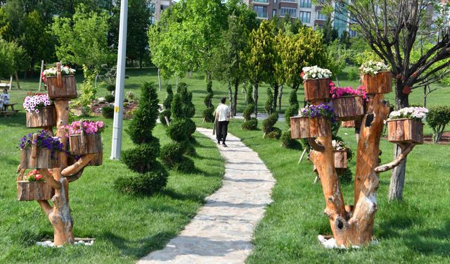 Başkentlilerden Kurban Bayramı tatilinde ABB'nin yeşil alanlarına yoğun ilgi