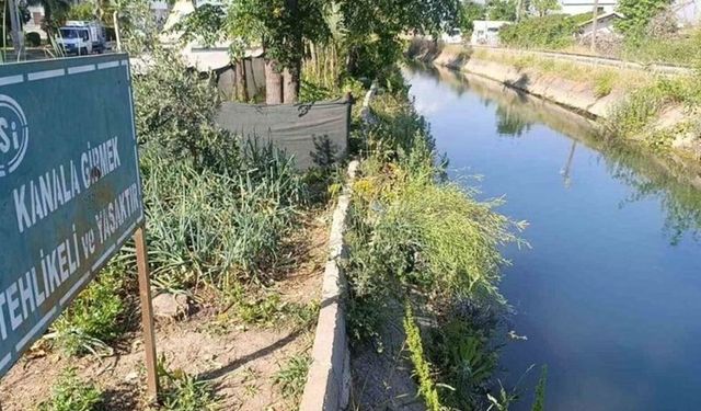 Antalya'da sulama kanalına düşen küçük çocuk hayatını kaybetti
