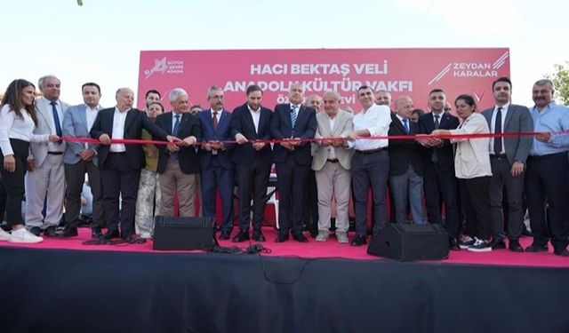 Hacıbektaş Veli Anadolu Kültür Vakfı Özgür Cemevi açıldı