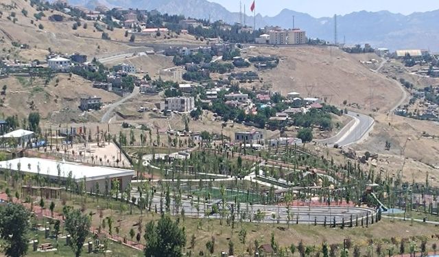 Şırnaklılar Millet Bahçesi’nin açılmasını bekliyor
