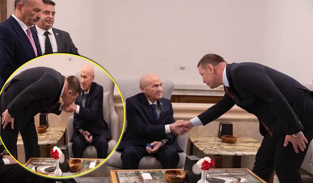 Milletvekili Sönmez'den Bahçeli’ye bayram ziyareti