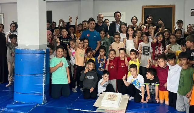 Zafer Mahallesi’nde Güreşe moral ziyareti
