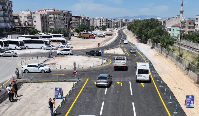 Manisa’da 18 yıllık Cider Yolu sorunu çözüldü