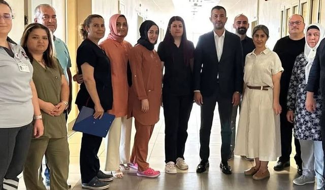 Başkan Söker'den bayramda moral ziyareti