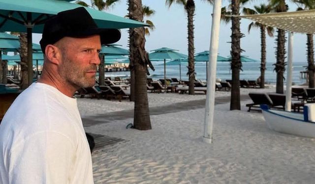 Jason Statham Antalya'da tatil yaptı