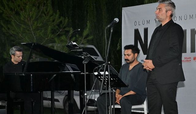 Nazım Hikmet Manisa’da şiir ve müzikle anıldı