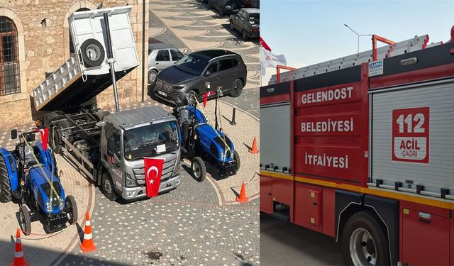 Gelendost araç filosunu güçlendiriyor
