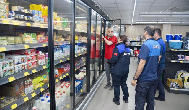 Giresun'da zabıtadan bayram öncesi denetim
