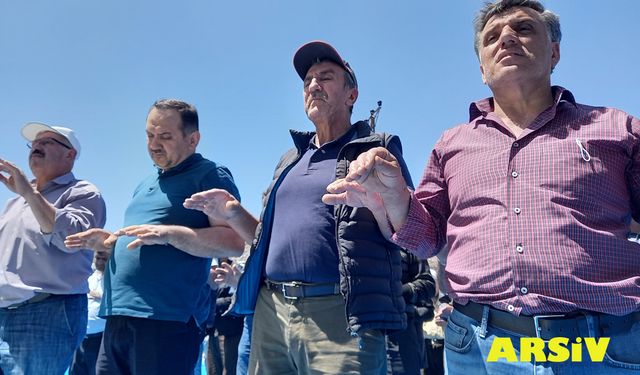 Beypazarı'nda yağmur duaları yapıldı