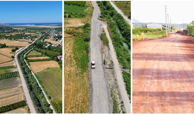 Dalaman Belediyesi'nden kalıcı yol yatırımı