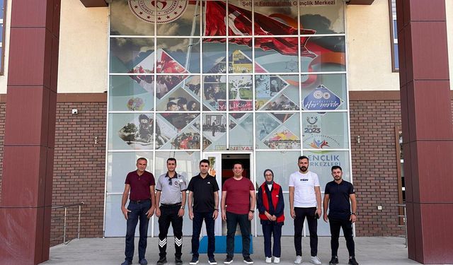 Mehmet Başköylü'den Kağızman Şehit Ferhat Çiftçi Gençlik Merkezi’ne ziyaret