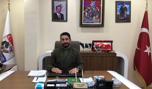 Başkan Eren Alp: Damızlık düve kesimi gelecekte hayvan varlığını tehdit edebilir