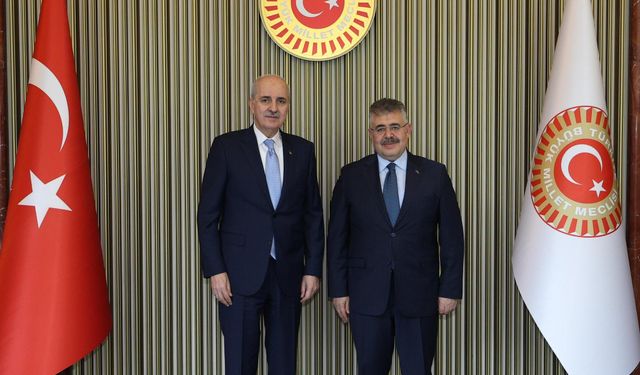 Kocaeli Milletvekili Veysel Tipioğlu'ndan TBMM Başkanı Numan Kurtulmuş’a hayırlı olsun ziyareti