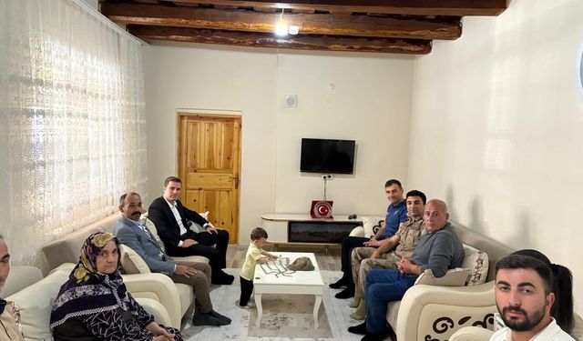 Selim Kaymakamı Mubin Demirkıran’dan Gazi ve Şehit ailelerine bayram ziyareti