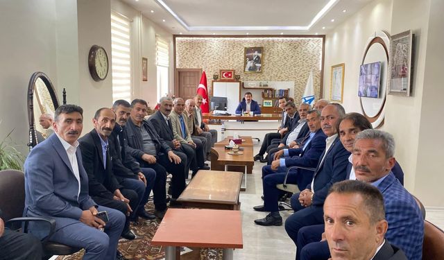 Arpaçay’da muhtarlarla bayramlaşma buluşması gerçekleştirildi