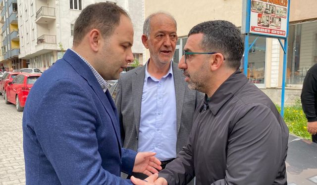 AK Parti Kars Milletvekili Adem Çalkın’dan taziye ziyareti