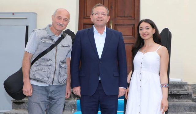 Vali Ziya Polat, Kafkas Üniversitesi Devlet Konservatuvarı öğretim görevlilerini ağırladı