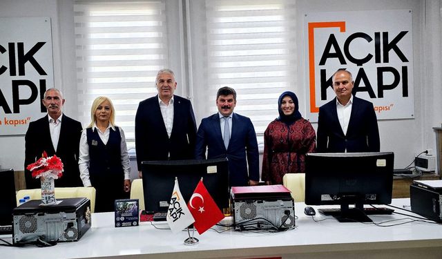 Kars Vali Yardımcısı Muhammed Enes Çıkrık, veda ziyaretlerine başladı