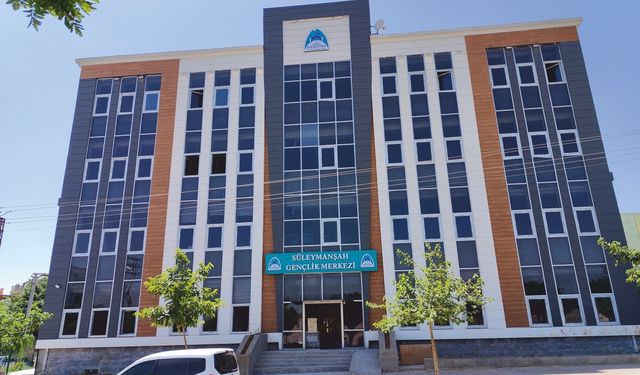 Eyyübiye'de gençlere fırsat: Süleymanşah Gençlik Merkezi
