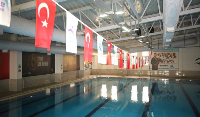 Eyyübiye'de yüzme havuzu sezonu başlıyor