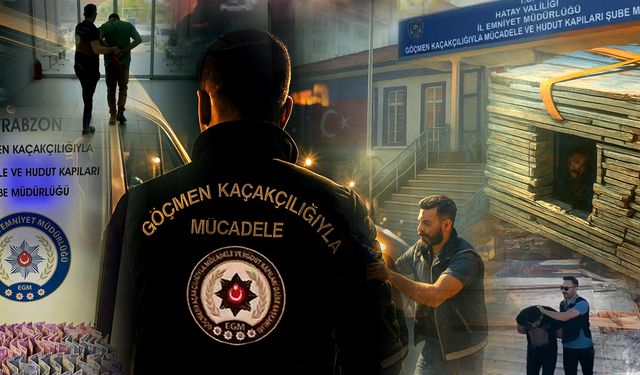 51 İlde  273 Göçmen Kaçakçılığı Organizatörü Yakalandı