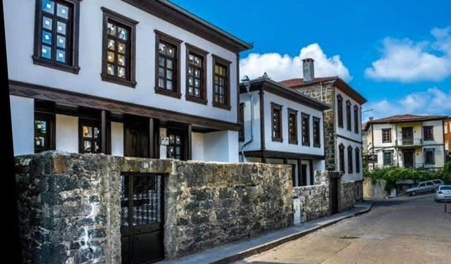 Giresun tarihi Zeytinlik Evleri restore edildi