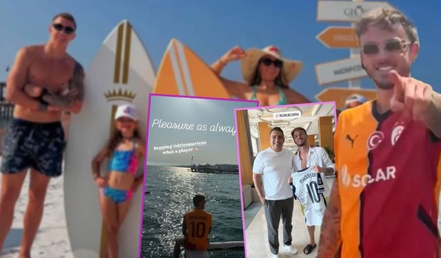 Dünyaca ünlü futbolcuların tatil tercihi Antalya Serik